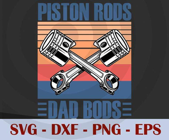 Download Pistons Rods & Dad Bods Custom Garage Rod Car Mechanic ...