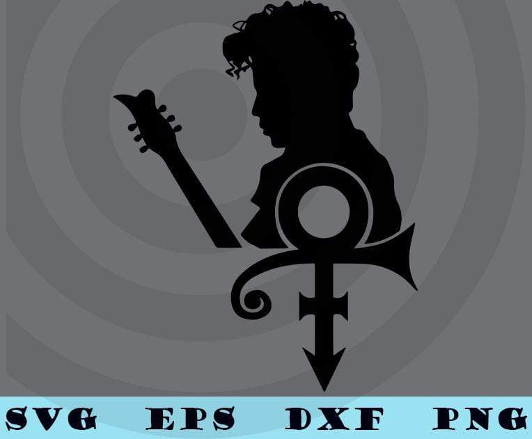 Prince Svg Prince Cut File For Cricut Prince Logo Silhouette Music