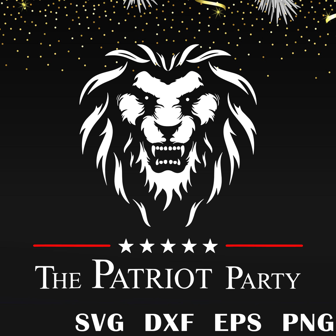 Free Free 184 Patriot Party Lion Svg SVG PNG EPS DXF File