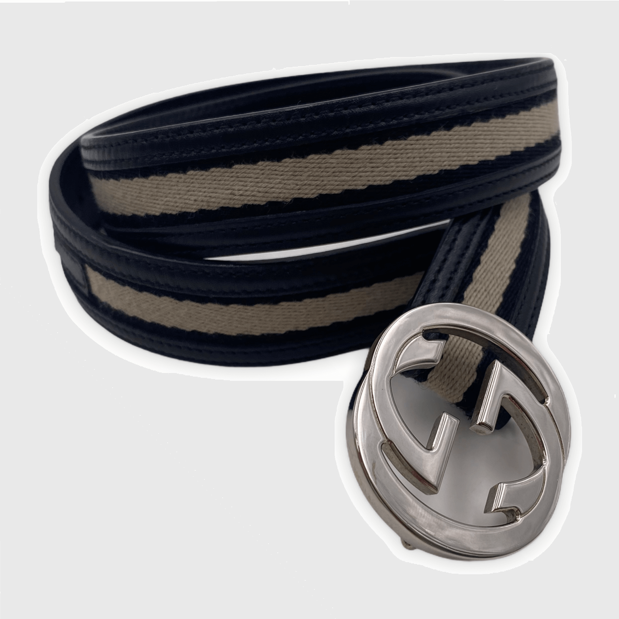 Gucci Web weave belt – Vivo Vintage