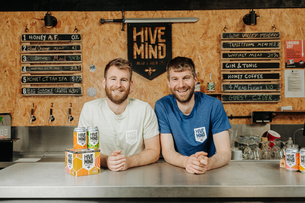 Hive Mind Mead founders Kit and Matt