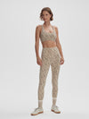 Almond Abstract Leopard