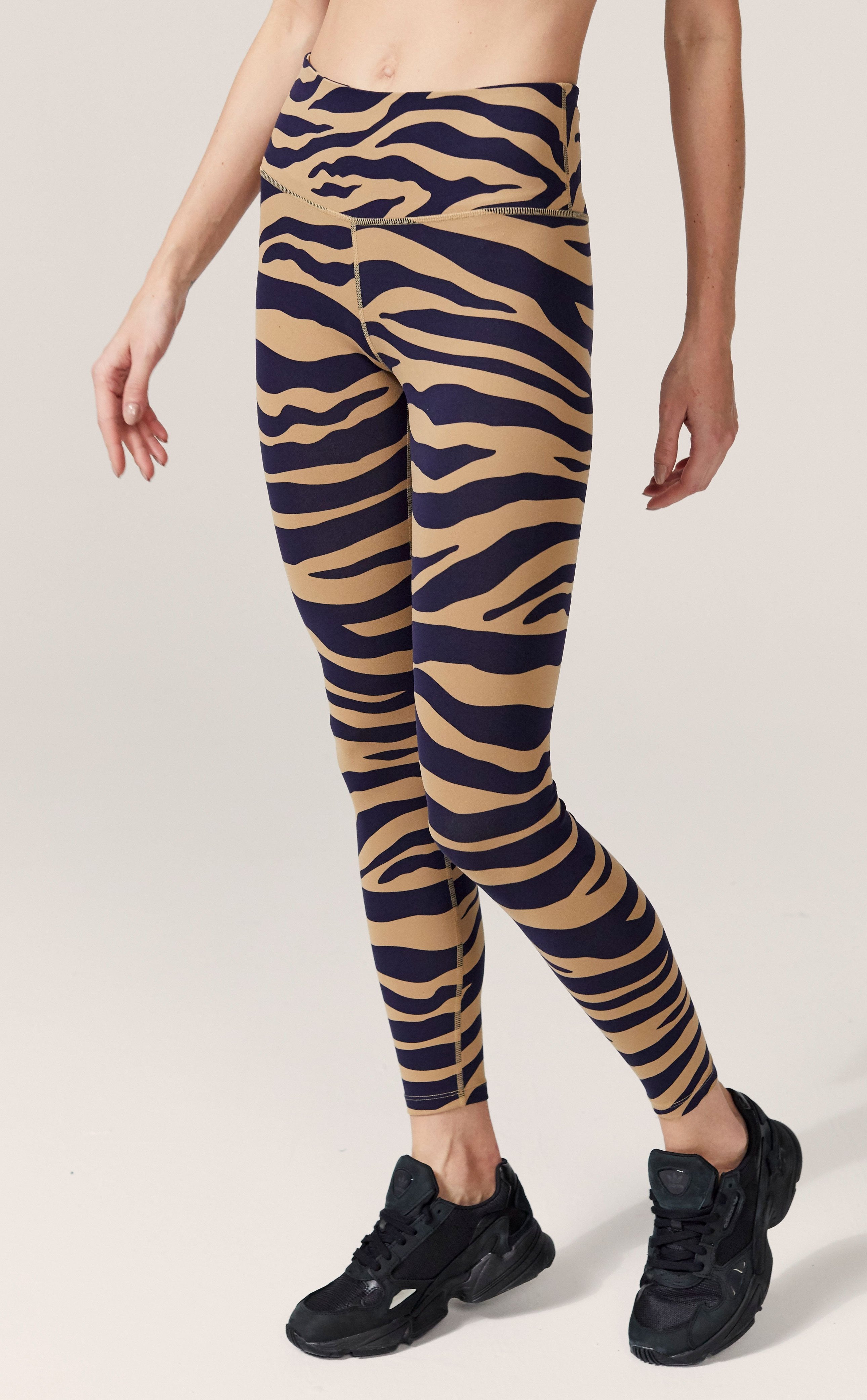 Varley - Featuring our Century Legging in Yellow Cheetah, look at