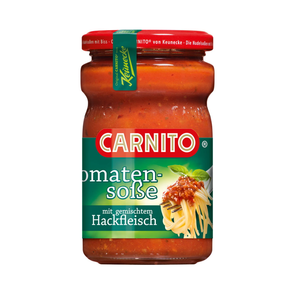 CARNITO Tomatensoße mit gemischtem Hackfleisch 325ml - Keunecke