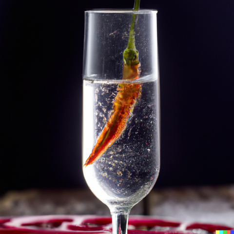 Dehydrated Chilli Gin and Tonic