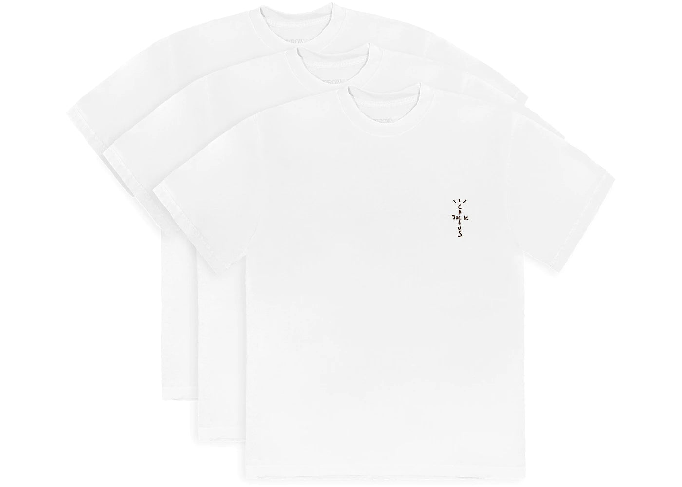 Travis Scott White 'CJ' T-Shirt (1x)