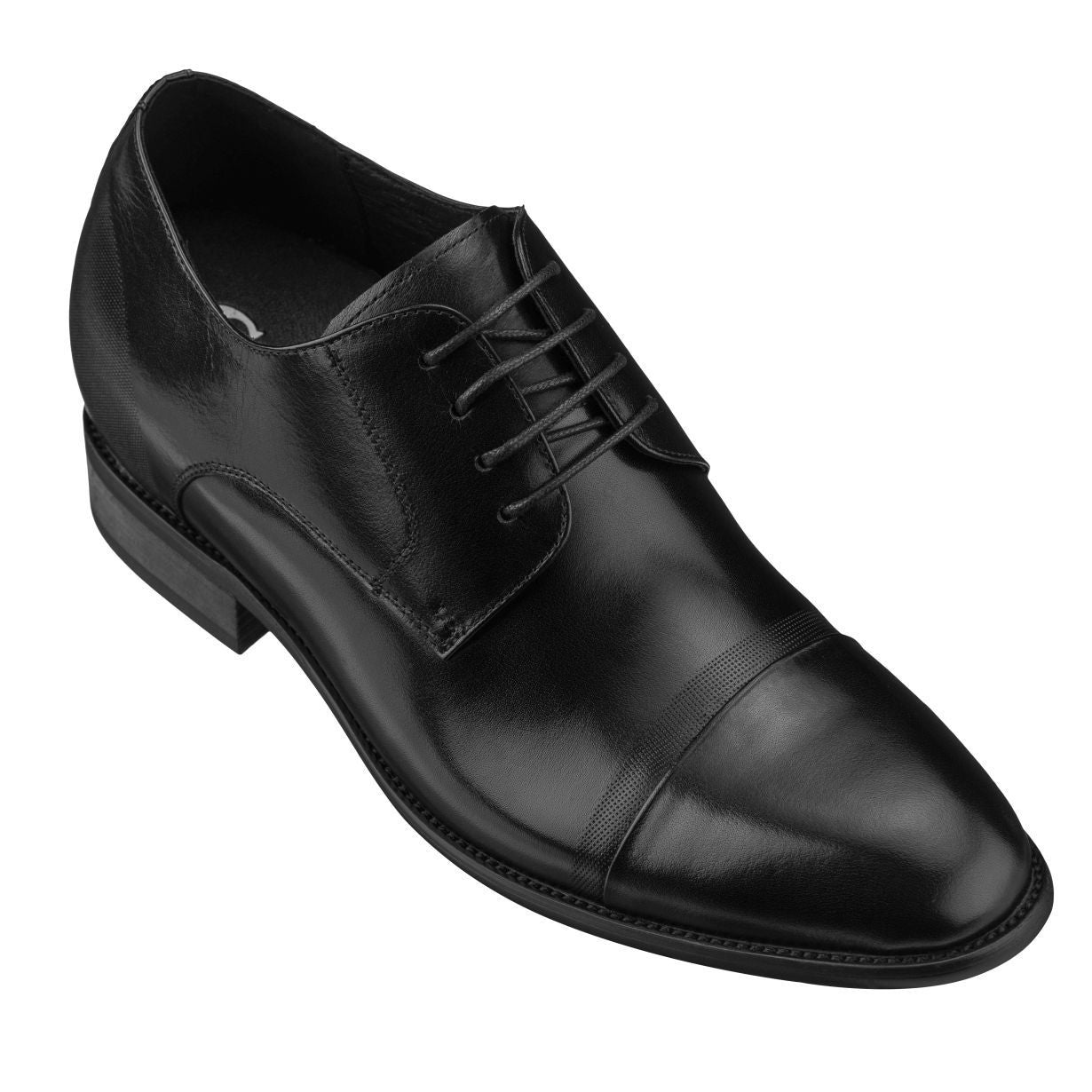 CALTO Black Formal Dress Shoes - TallMenShoes.com – Tallmenshoes.com