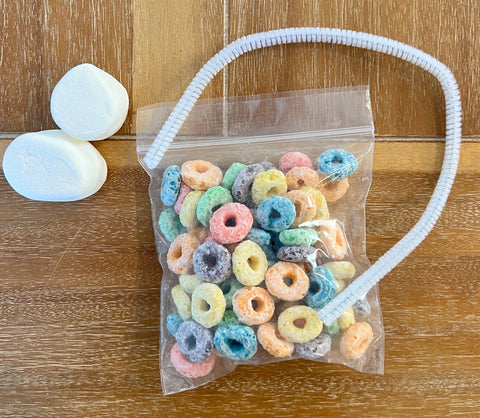 fruit loops for  Color Recognition Activities