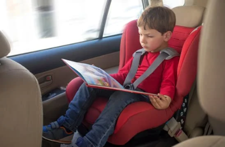 one of the best car activities for toddlers is to do a road trip scavenger hunt