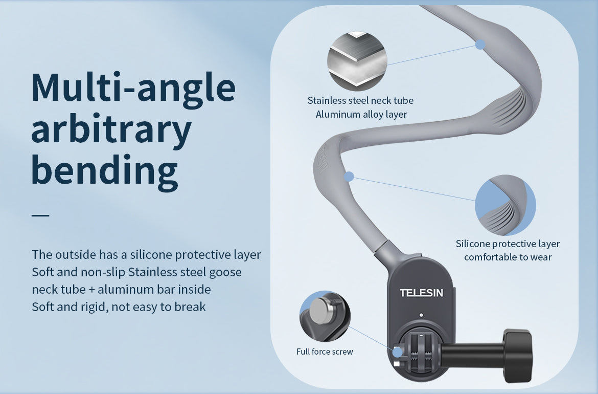 TELESIN Magnetic Neck Mount for Phones – telesinstore