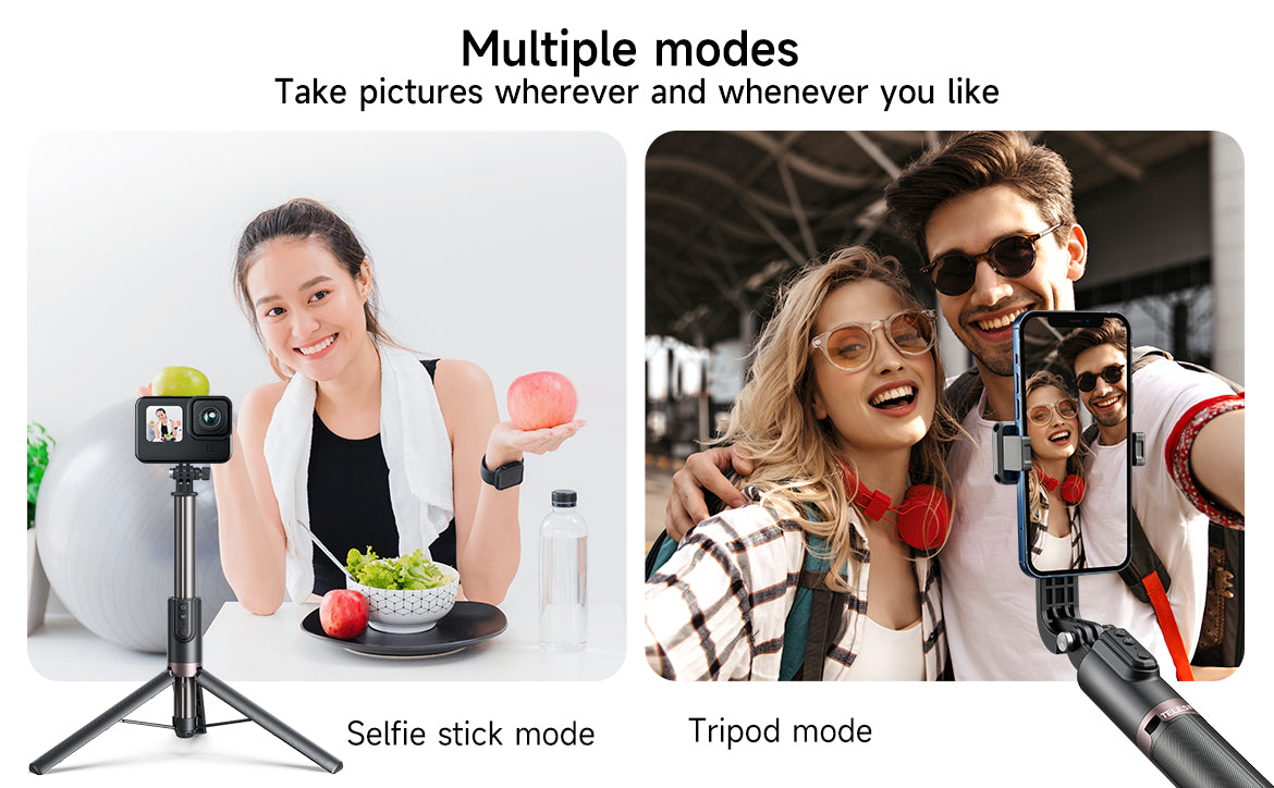 TELESIN – Mini trépied pour perche à Selfie, pour  – Grandado
