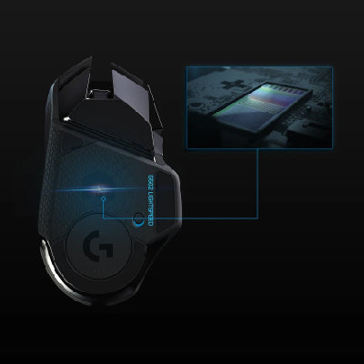  Logitech G502 Lightspeed Wireless Gaming Mouse, 25K