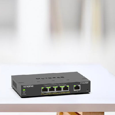 NETGEAR GS308-100UKS 8 Port Gigabit Ethernet 10/100/1000 Mbps Switch