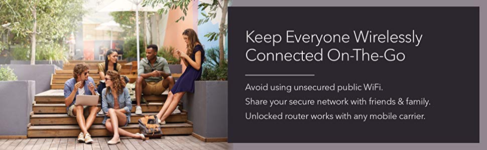 KEEP EVERYONE WIRELESSLY CONNECTED ON-THE-GO