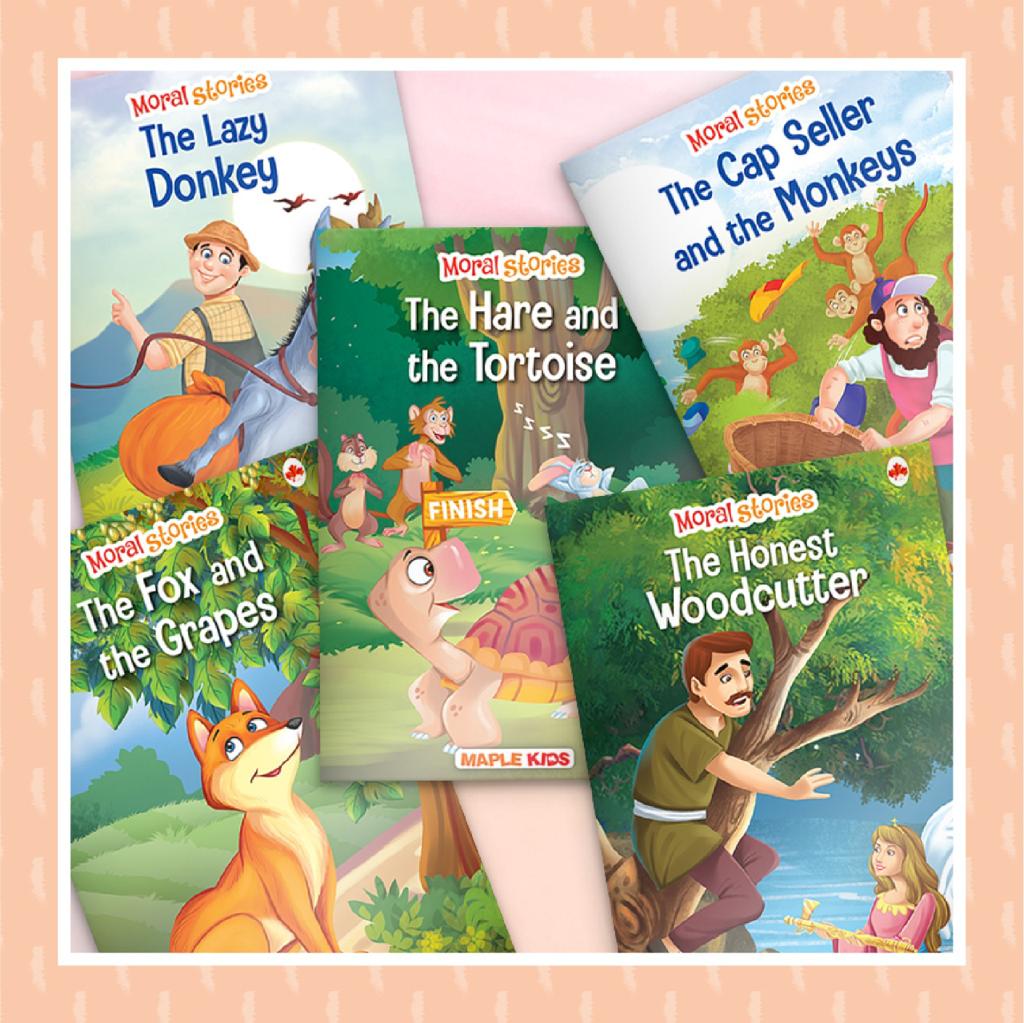 Moral Story Books for Kids (Set of 10 Books) — Maple Press