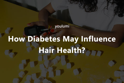 Diabetes affects hair health