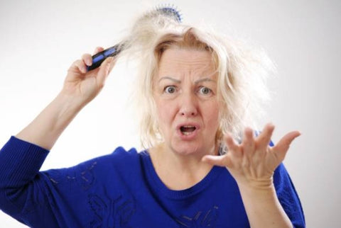 Hormones have a big effect on hair loss