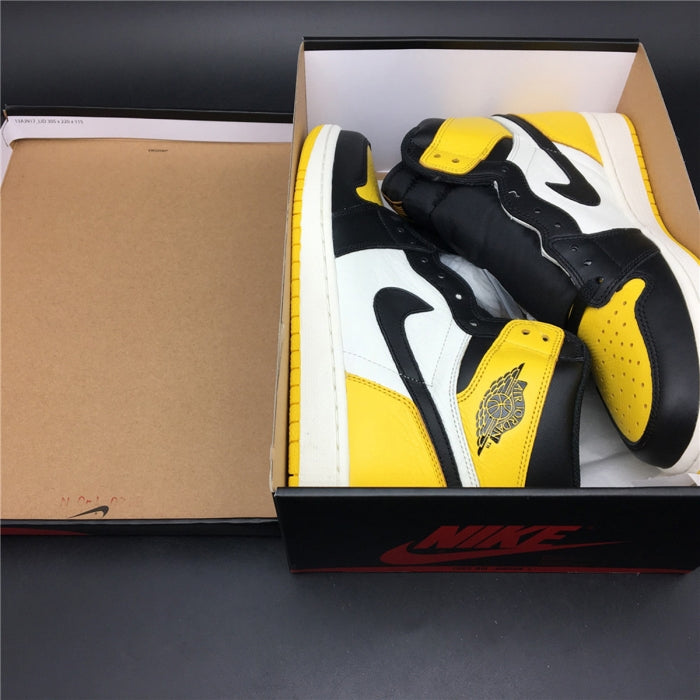 Air Jordan 1 Black Yellow