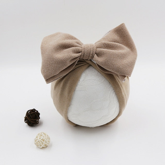 Cotton Baby Hat Newborn Baby Infant Baby Cap Newborn Baby Beanie Top Bow Knot Newborn Photography Pr