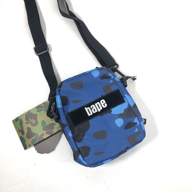 Bape Messenger Bag Crossbody Shoulder Bags Nylon Travel Bag Purse Small Sling Pack For Work Business