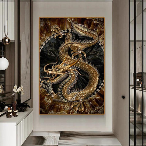 dragon painting