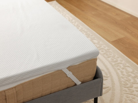 Using mattress topper for enhanced comfort