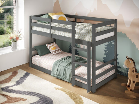 Flair FurnishingsFlair Shasha Low Shorty Bunk Bed Grey - Rest Relax