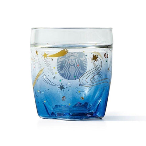 237ml/8oz Summer Starry Night Double-Walled Glass  (Starbucks Summer Night Fireworks 2022 Collection)