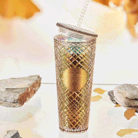 710ml/24oz Autumn Champagne Studded Cup