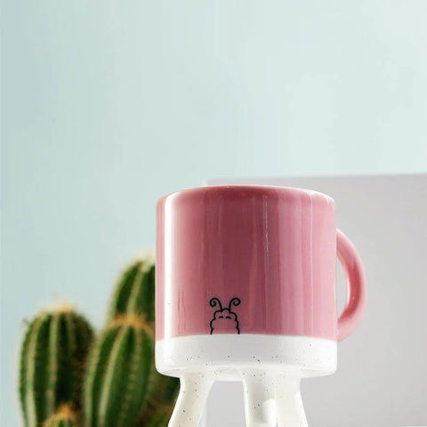 89ml/3oz Fuzzy Caterpillar Ceramic Mug