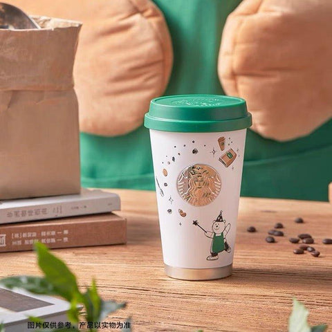 Stainless Steel Travel Cup (Starbucks Wizard Bear 2022 Collection)