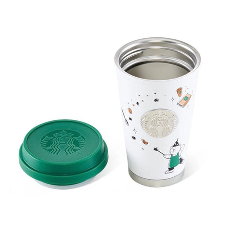 Stainless Steel Travel Cup (Starbucks Wizard Bear 2022 Collection)