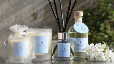 Range of candles, room diffusers, diffuser refills and wax melts