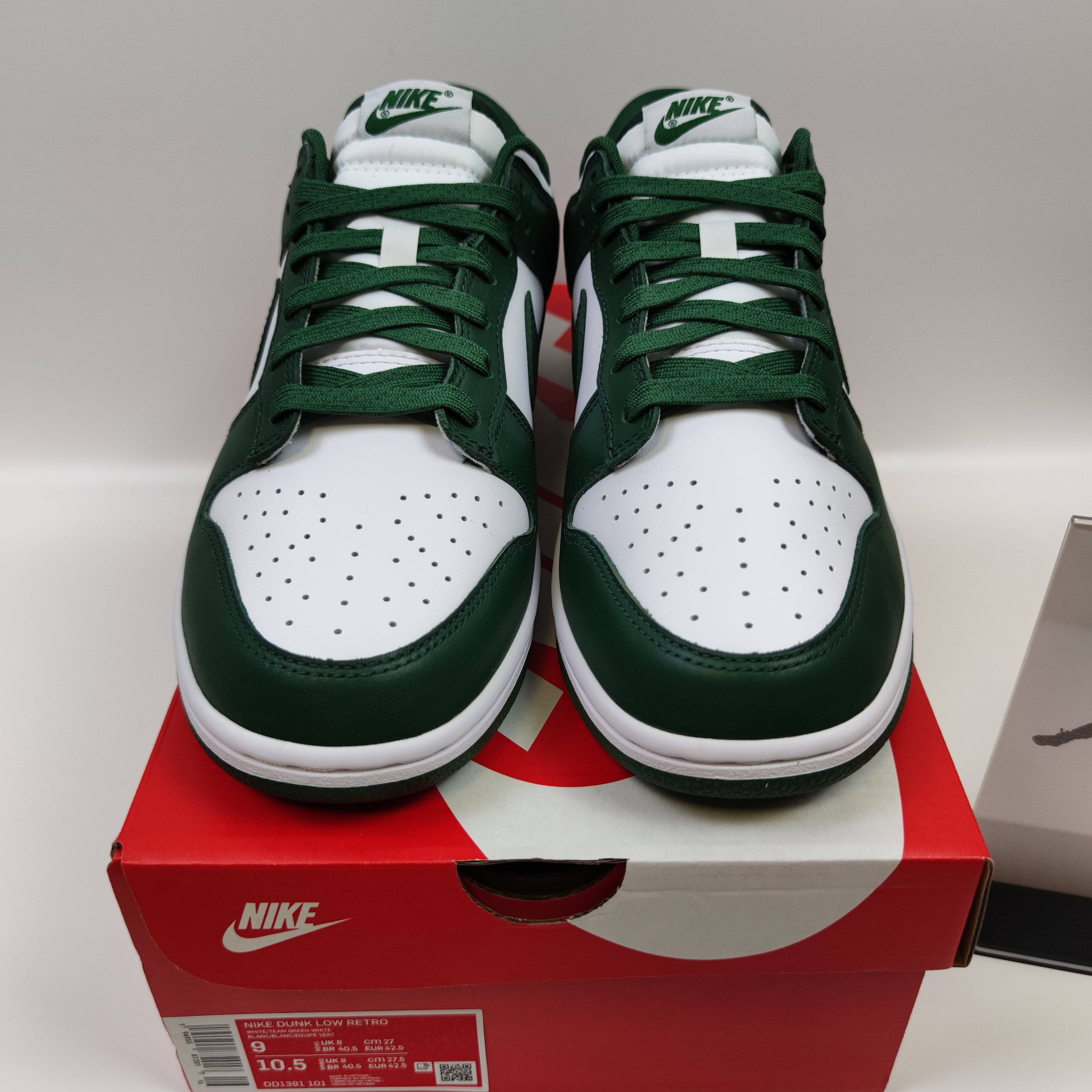 dunks varsity green