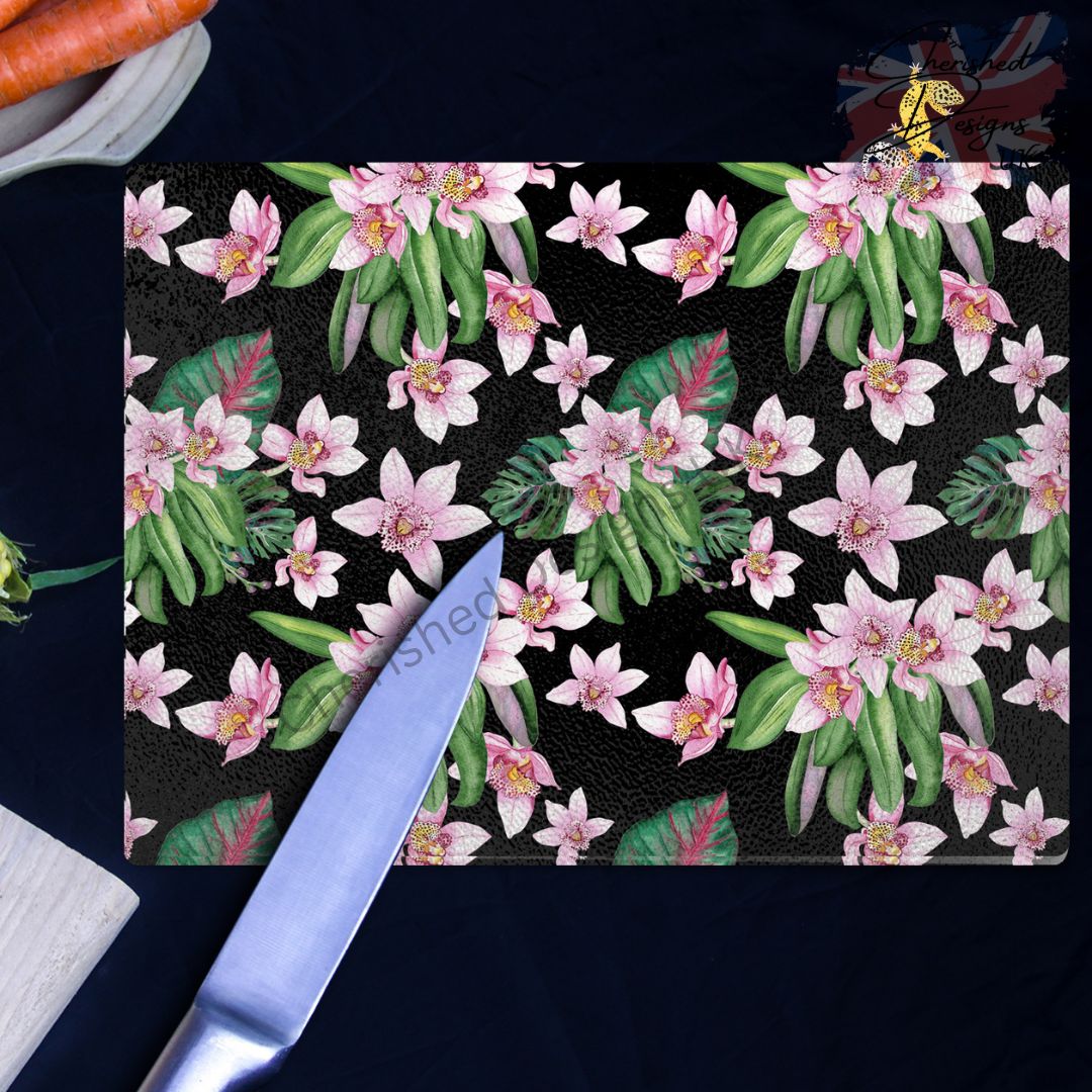 Floral cutting board