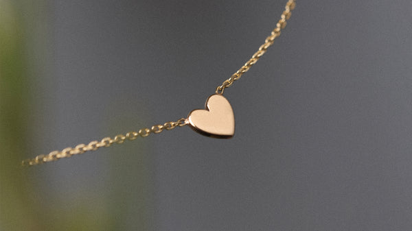 Petite Heart Necklace by Sarah and Sebastian