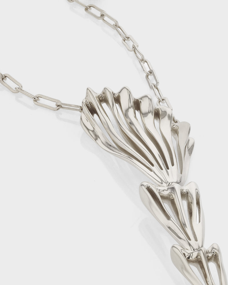 Auger Necklace Silver | Sarah & Sebastian