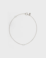 Petite Letter Bracelet™ White Gold – SARAH & SEBASTIAN