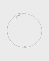 Petite Letter Bracelet™ White Gold – SARAH & SEBASTIAN