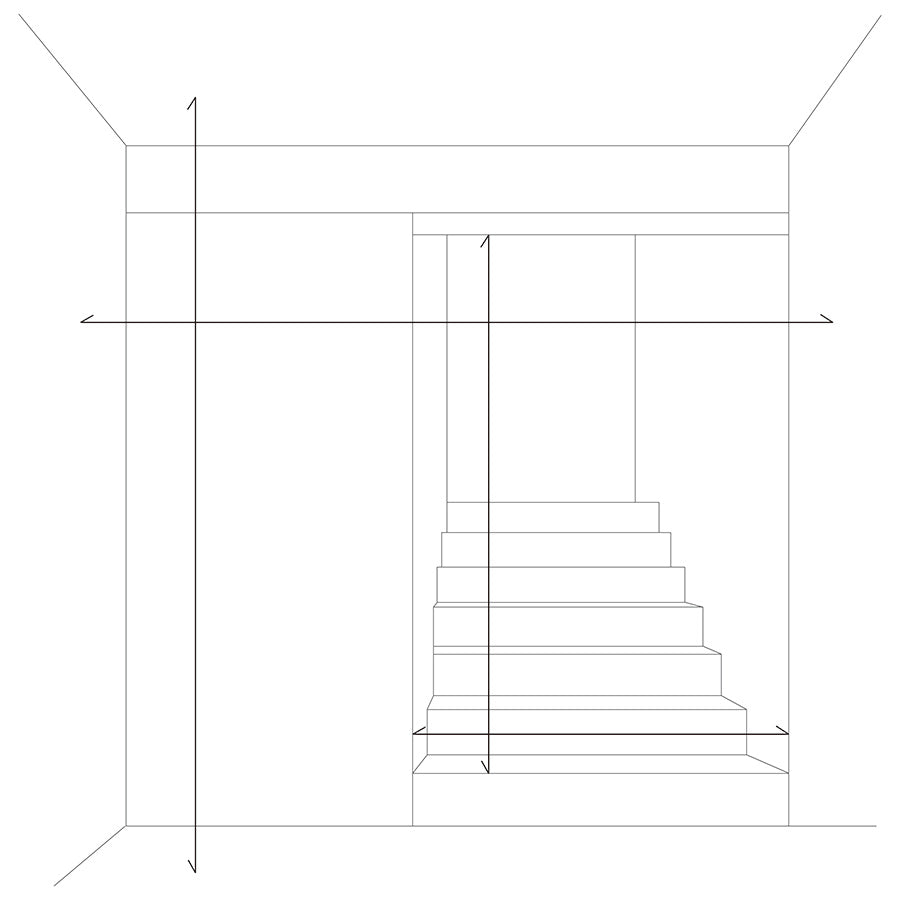 図：階段の幅・高