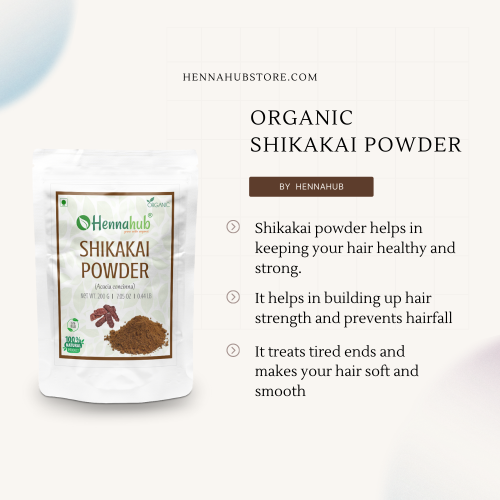 Shikakai Powder 100 pure Control hair harm and Split Ends  VEDSUN