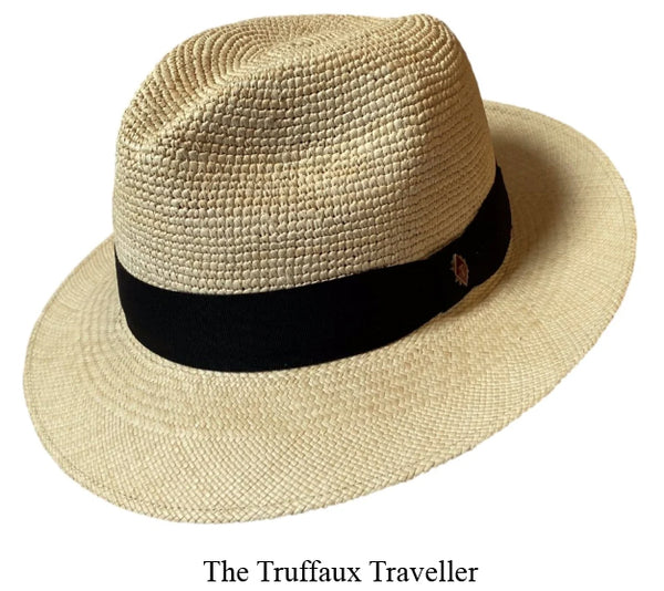 the Truffaux Traveller Panama hat