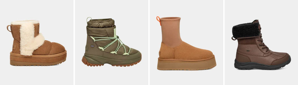 Ugg, boots, tøfler og vintersko