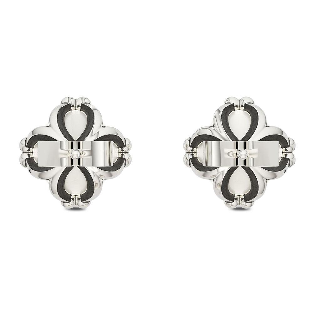 Additional image of Outlander Pearl Stud Earrings designed by BIXLER