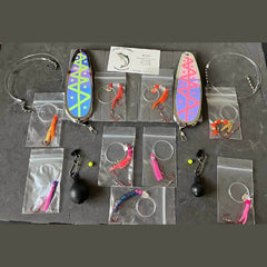 10 Hot Pink Tog / Blackfish Jigs From 1/2oz To 4oz W/ Ultra Point Black  Nickel Hooks, Crafty Fisherman