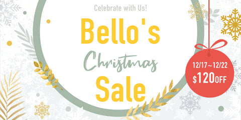 Christmas, sale, bello sale