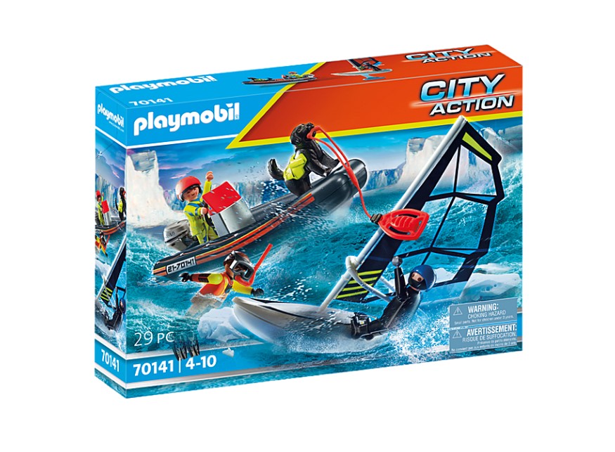 playmobil S19 pompier black