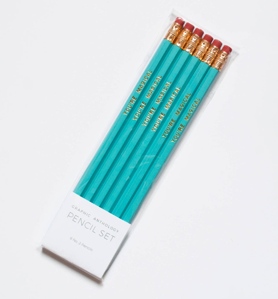 Drawing Pencils for Kids - Kindness Pencil Set - Three Yellow Starfish