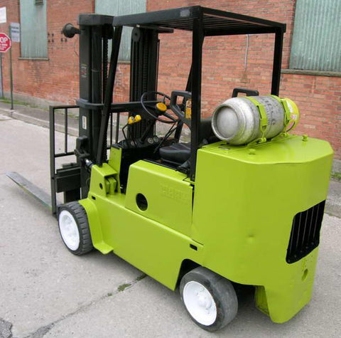 Clark C500 S100 Forklift Serial #685 0110 9150K0F Workshop ...