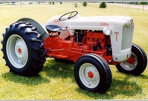 501 Ford offset tractor #9
